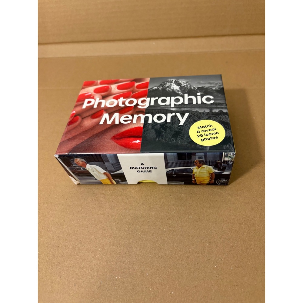Photographic Memory Matching Game by Laurence‎ King Cards Iconic Photos